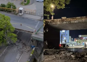 Urušen most na Gradišci
