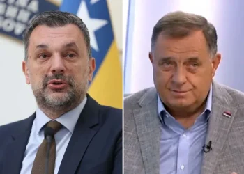 Elmedin Konaković i Milorad Dodik