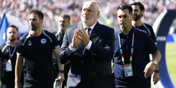 Sergej Barbarez i stručni štab Zmajeva