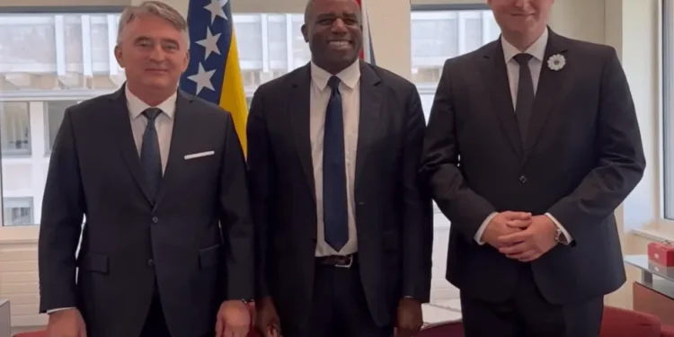 Bećirović i Komšić u Londonu