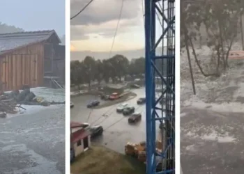 Snažno nevrijeme pogodilo dio BiH: Obilna kiša, grmljavina i jak vjetar, nastale kilometarske kolone